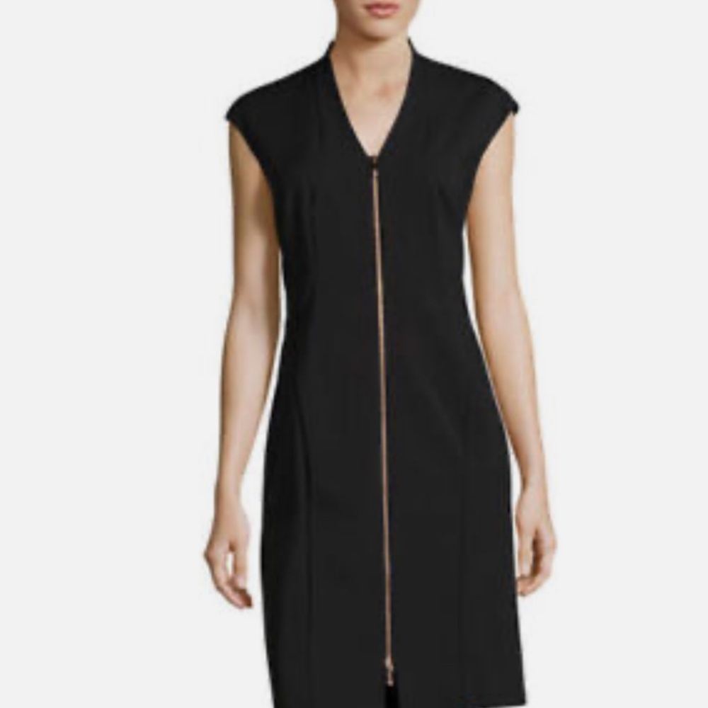 Lafayette Black Dress Fully Lined Size 8